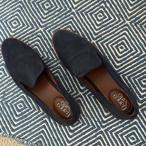 Lightly wore blue loafers size 10